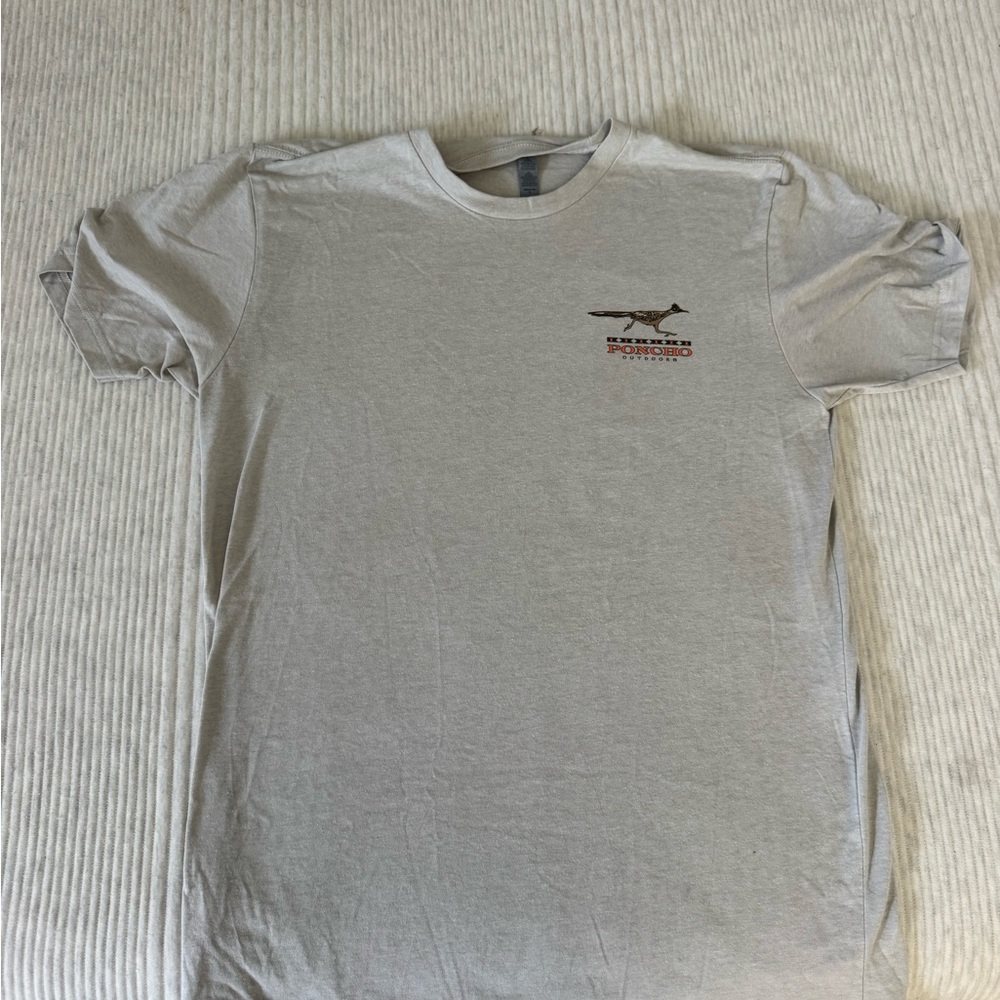 Poncho Outdoors Light Gray Men's T-Shirt